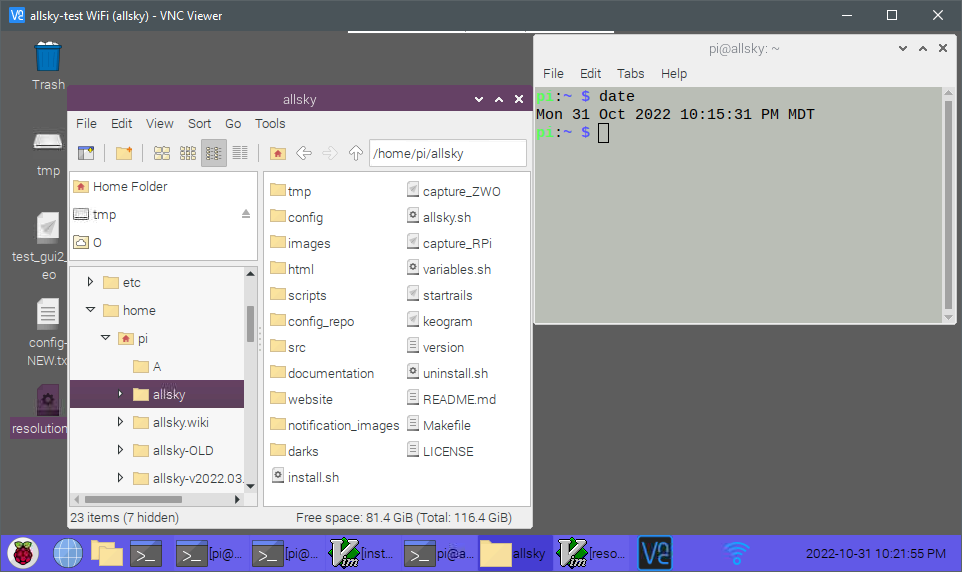 Linux Desktop - Click for full version Desktop
